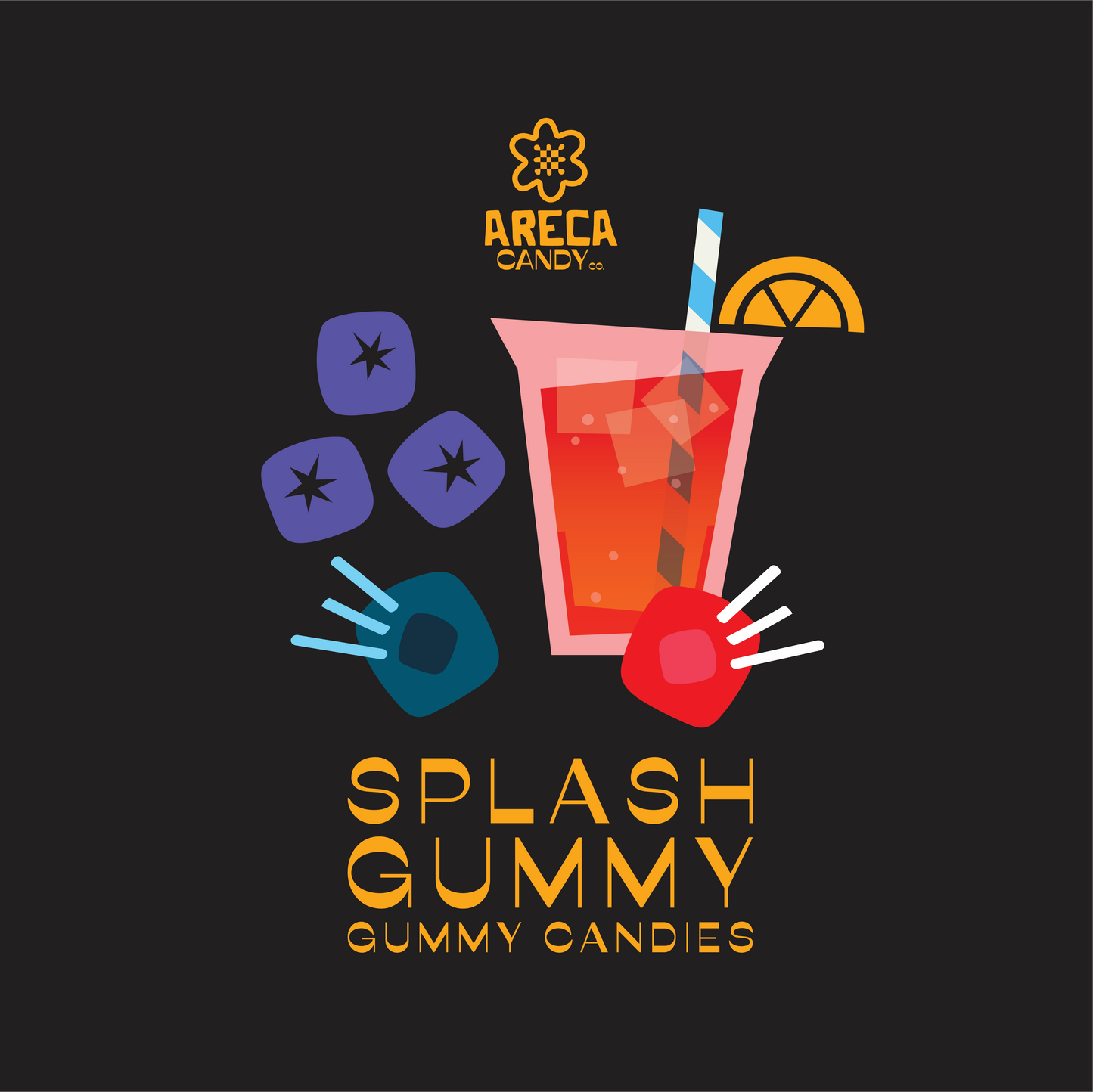 ARECA'S SPLASH GUMMY 2.2LB