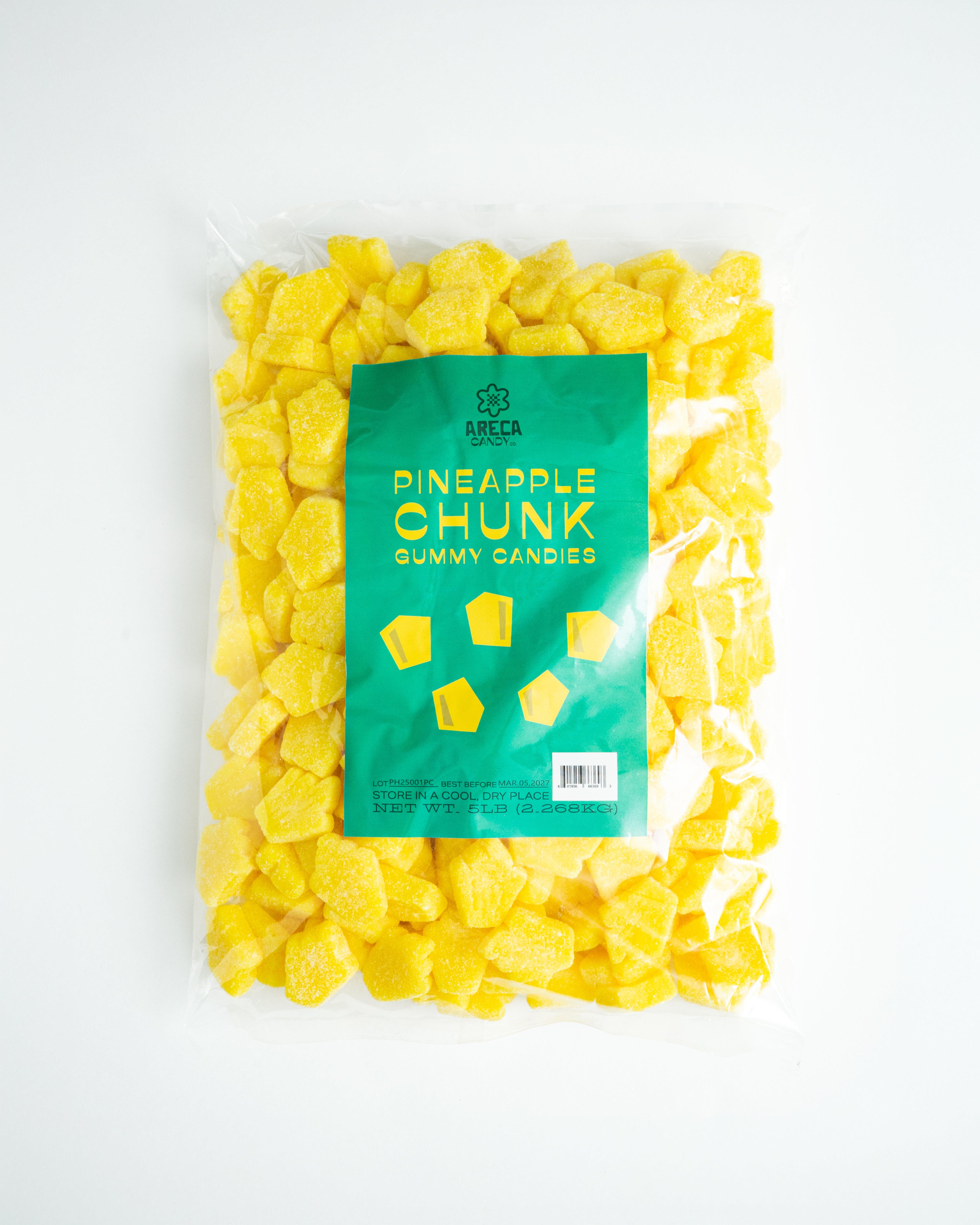 Areca's Pineapple Chunk Gummy Candies