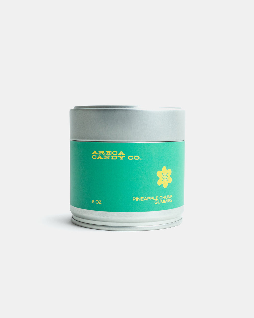 Pineapple Chunk Gummies – 5 oz Canister