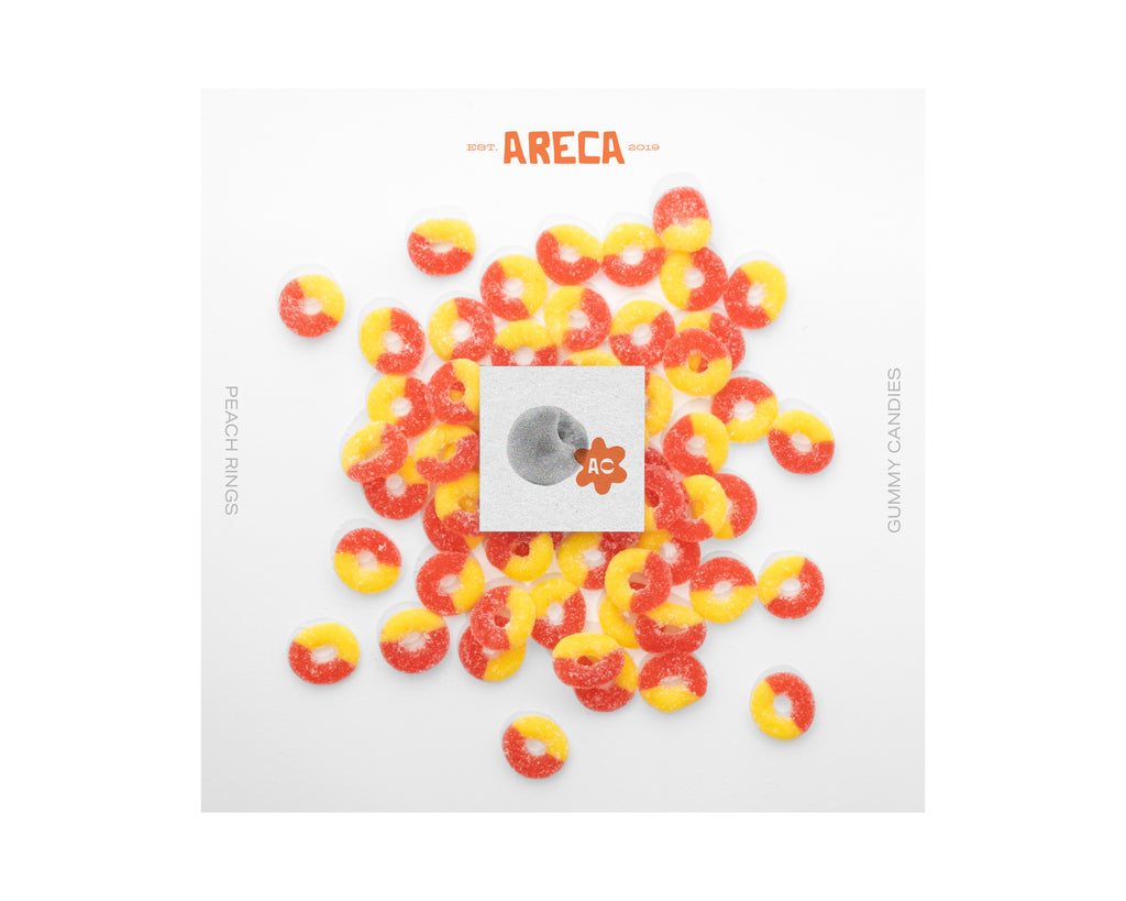 ARECA'S PEACH RINGS 5LB