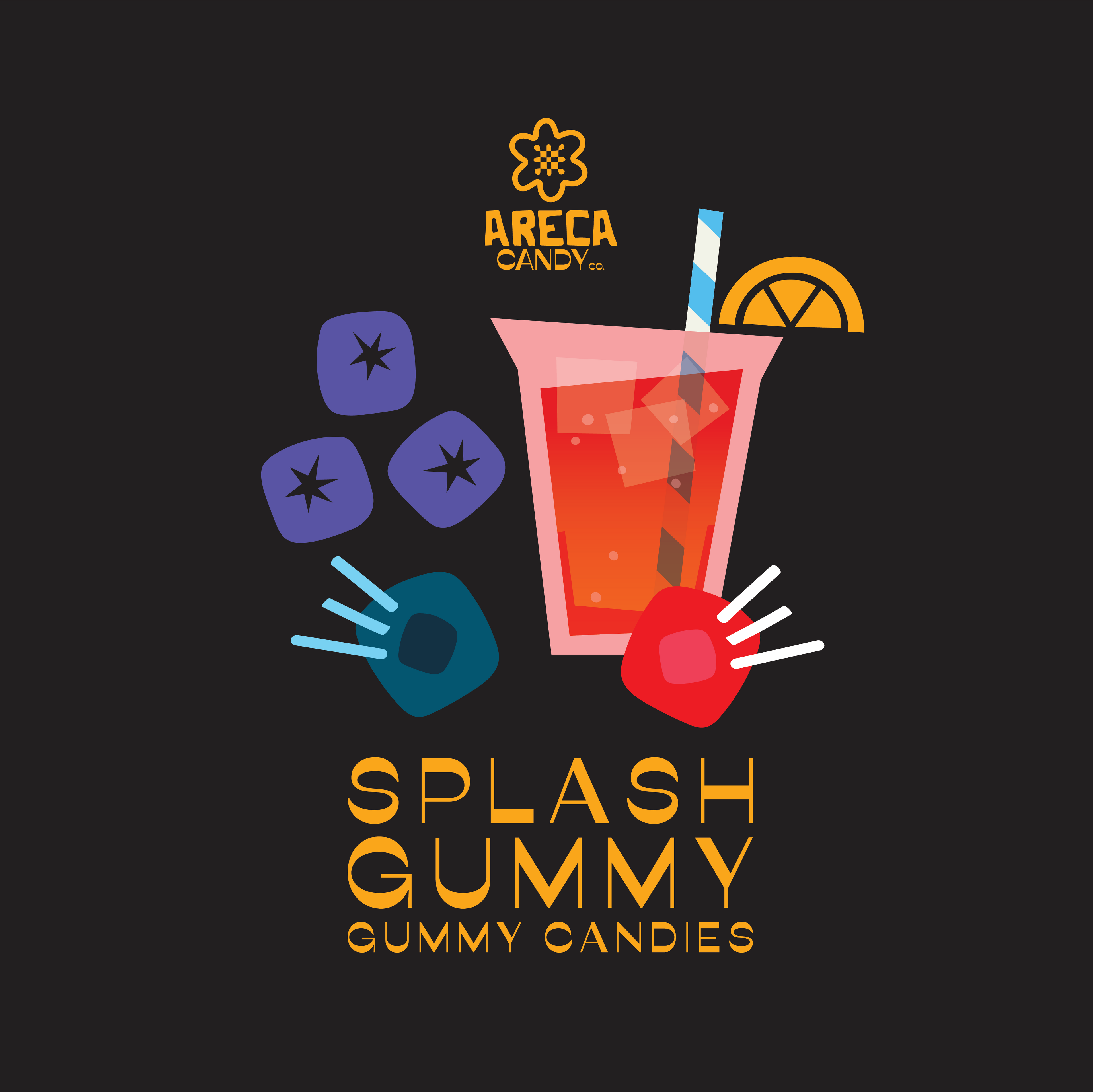 ARECA'S SPLASH GUMMY 2.2LB