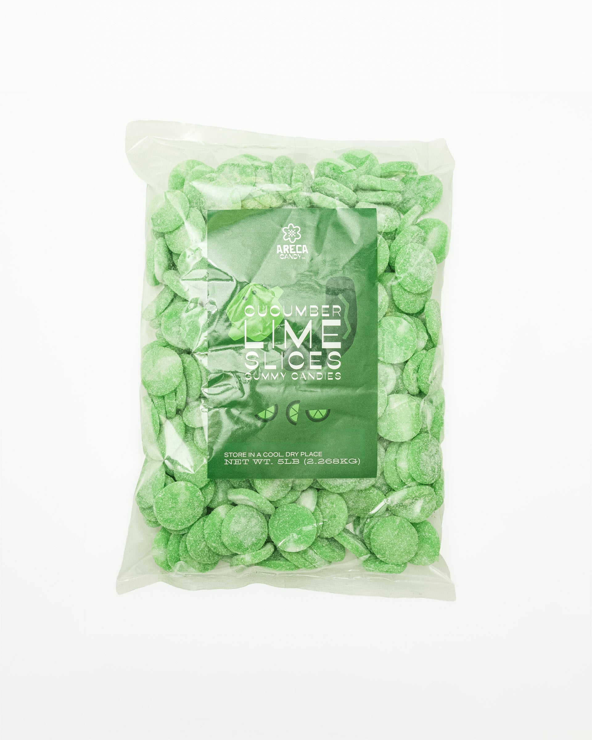 ARECA'S CUCUMBER LIME SLICES 5LB