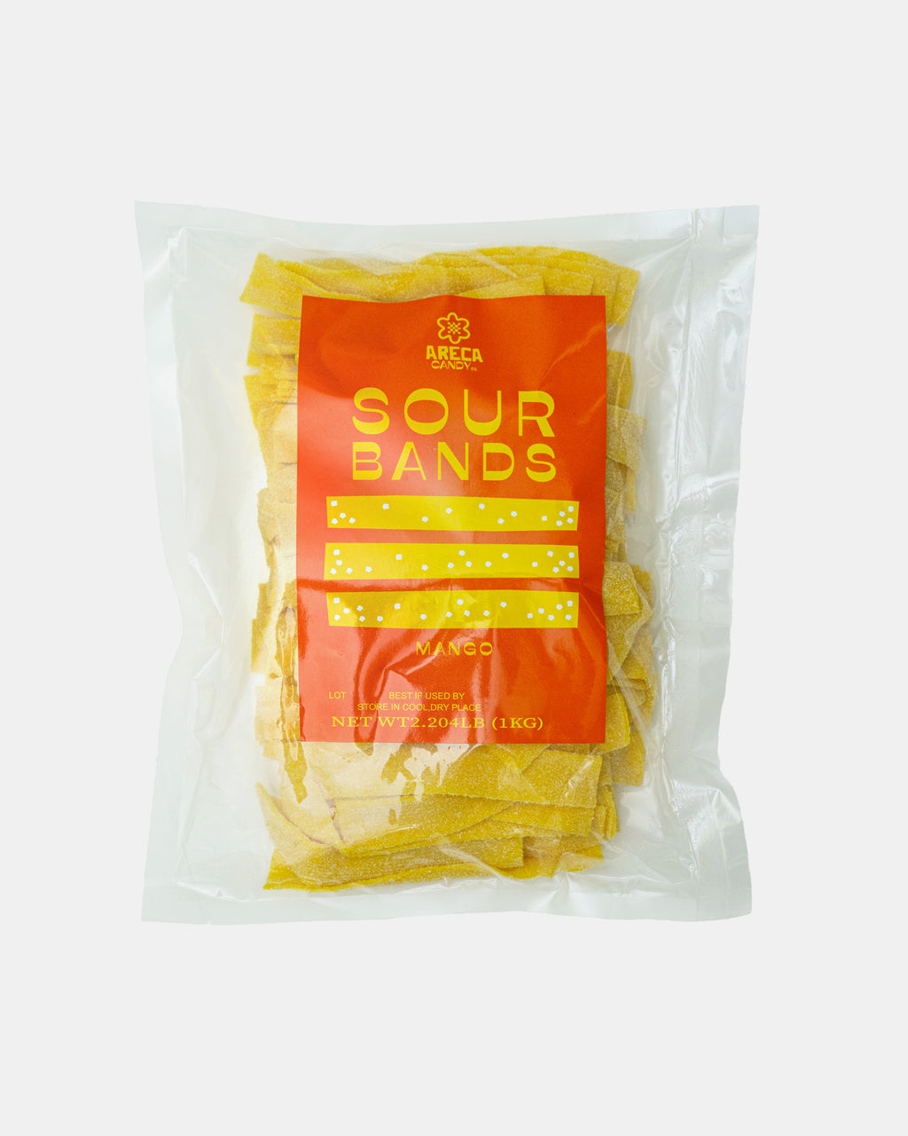 ARECA'S SOUR BANDS – MANGO (2.2LB)
