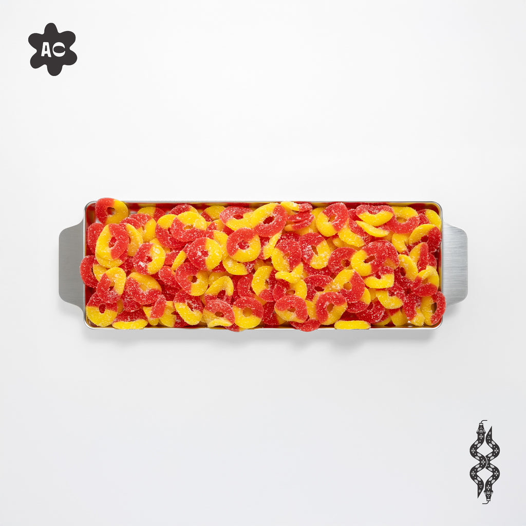 ARECA'S PEACH RINGS 5LB