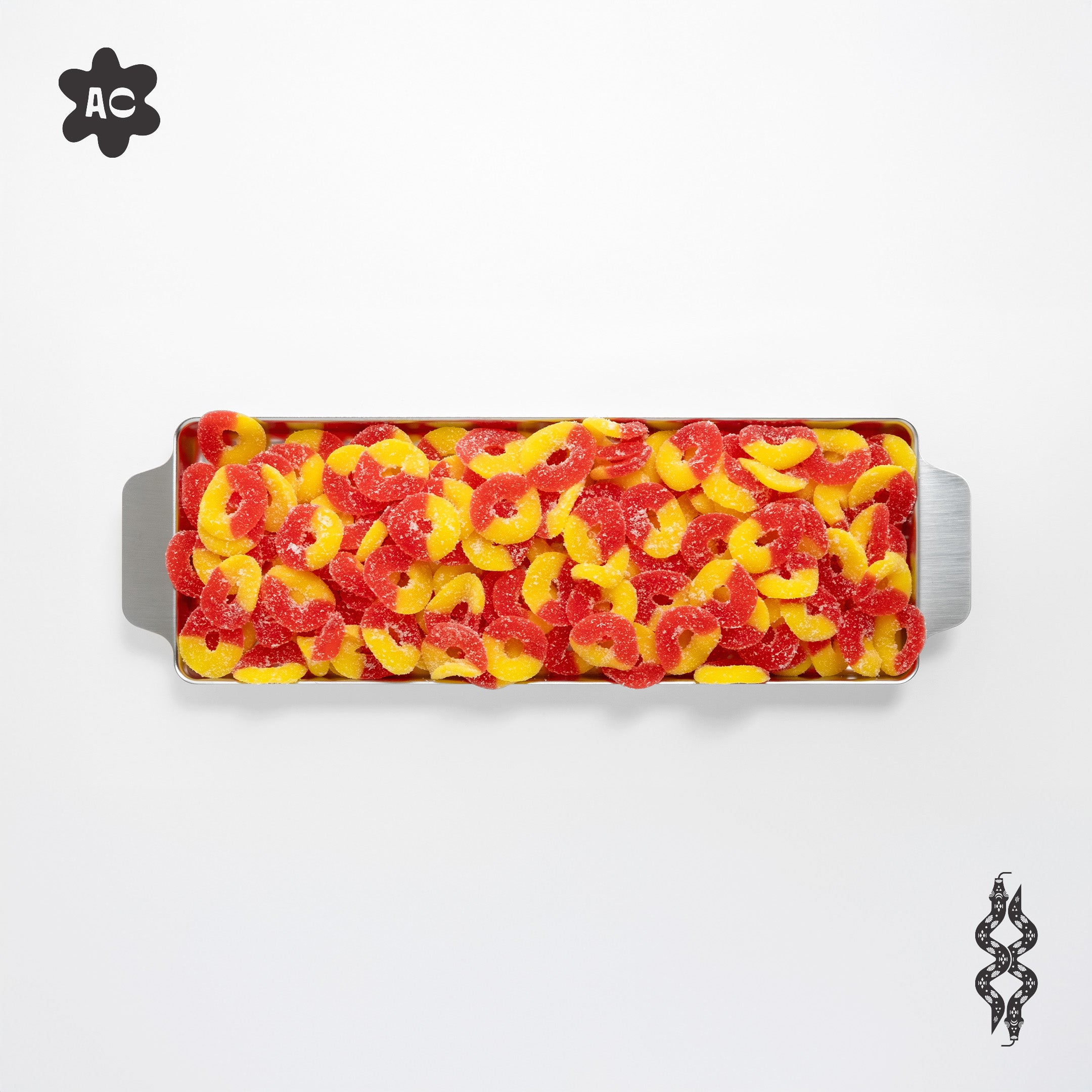 ARECA'S PEACH RINGS 5LB