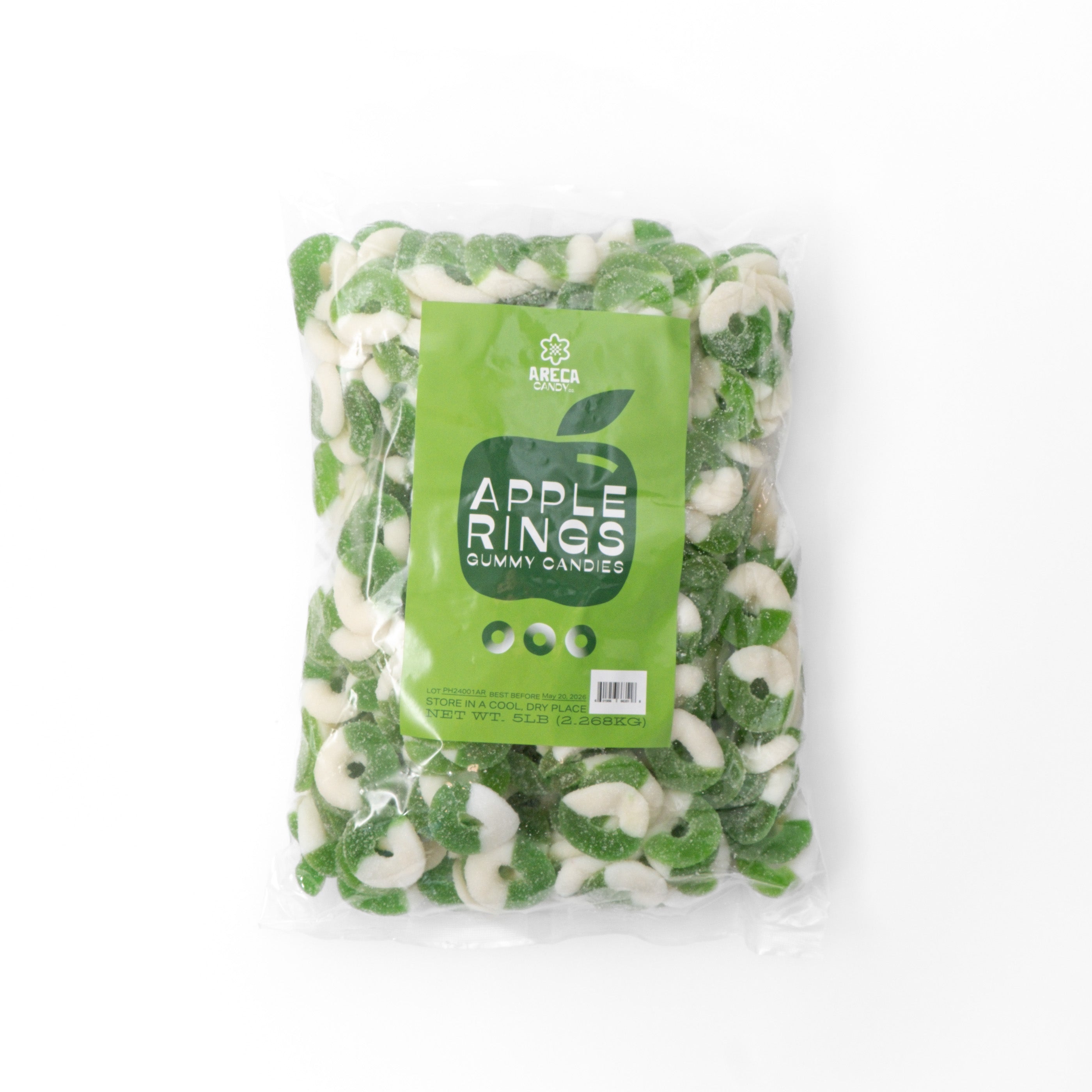 ARECA'S APPLE RINGS 5LB